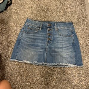 American Eagle Jean Mini Skirt